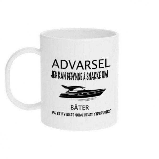 Hovedbilde ADVARSEL BÅT KOPP