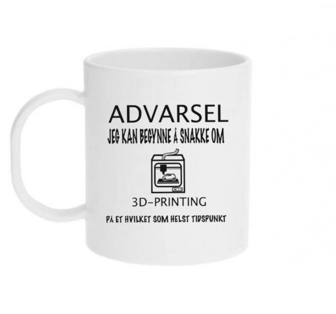 Hovedbilde ADVARSEL 3D-PRINTING KOPP