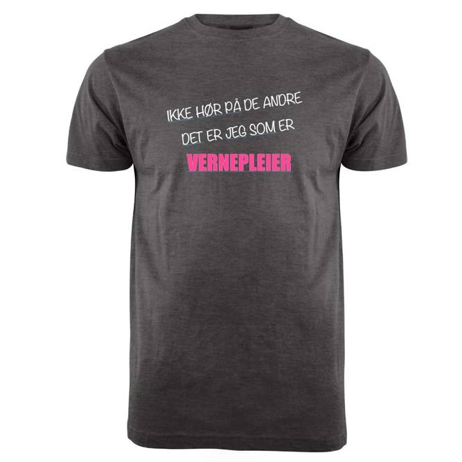 Hovedbilde IKKE HØR PÅ DE ANDRE - VERNEPLEIER