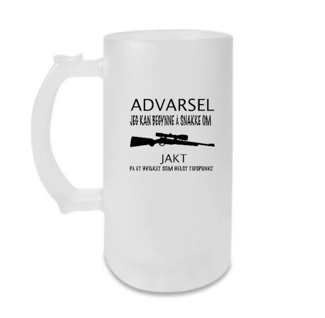 Hovedbilde ADVARSEL JAKT ØLGLASS