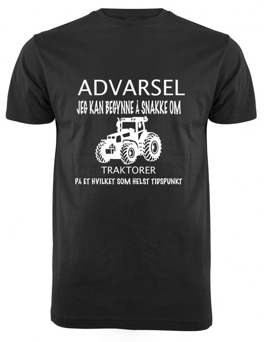 Hovedbilde ADVARSEL TRAKTOR T-SKJORTE